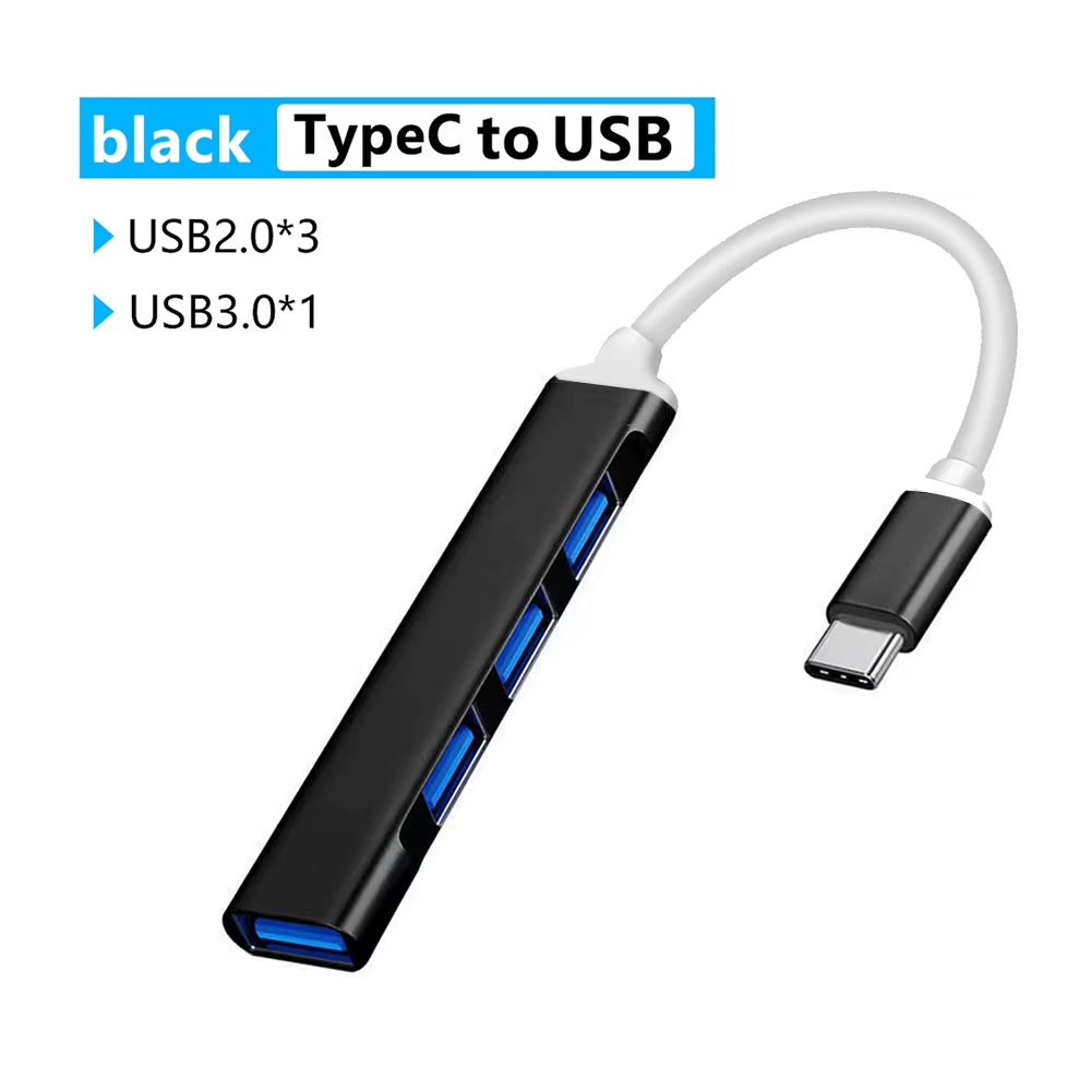 USB C Hub Type C 3.0 Adapter to 4K HDMI SD TF Card PD Fast Charge Splitter Docking Station Hub for Phone Macbook Computer